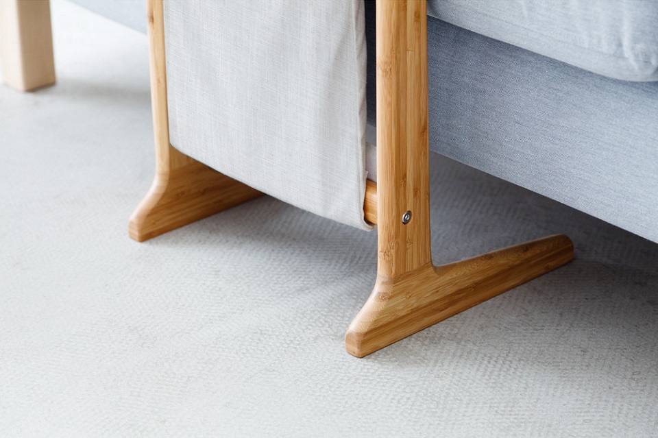 Столик Zen`s Bamboo Multifunctional Sofa Table ножки